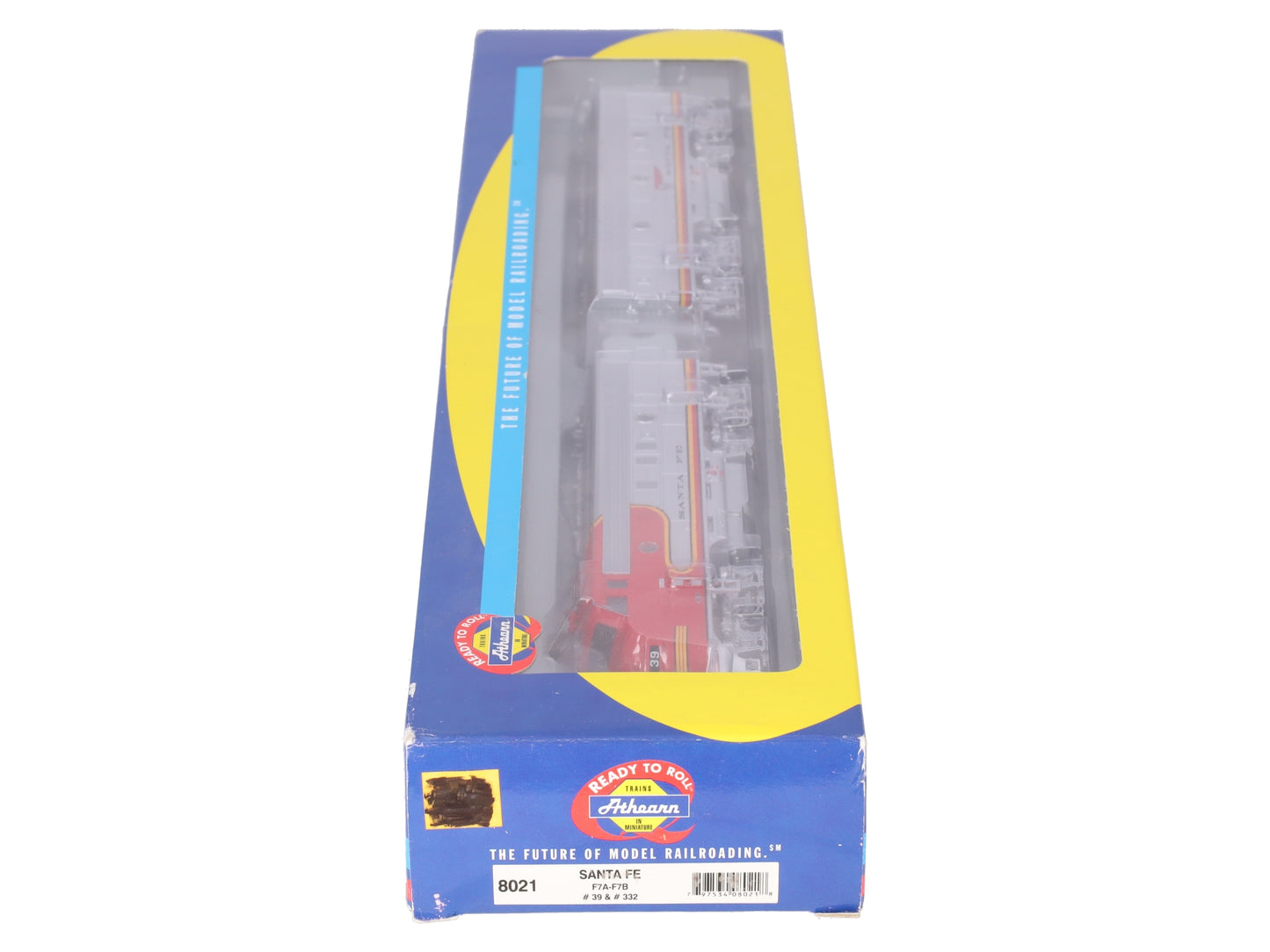 Athearn 8021 HO Santa Fe F7A-F7B Diesel Locomotive Set #39 & #332 LN/Box