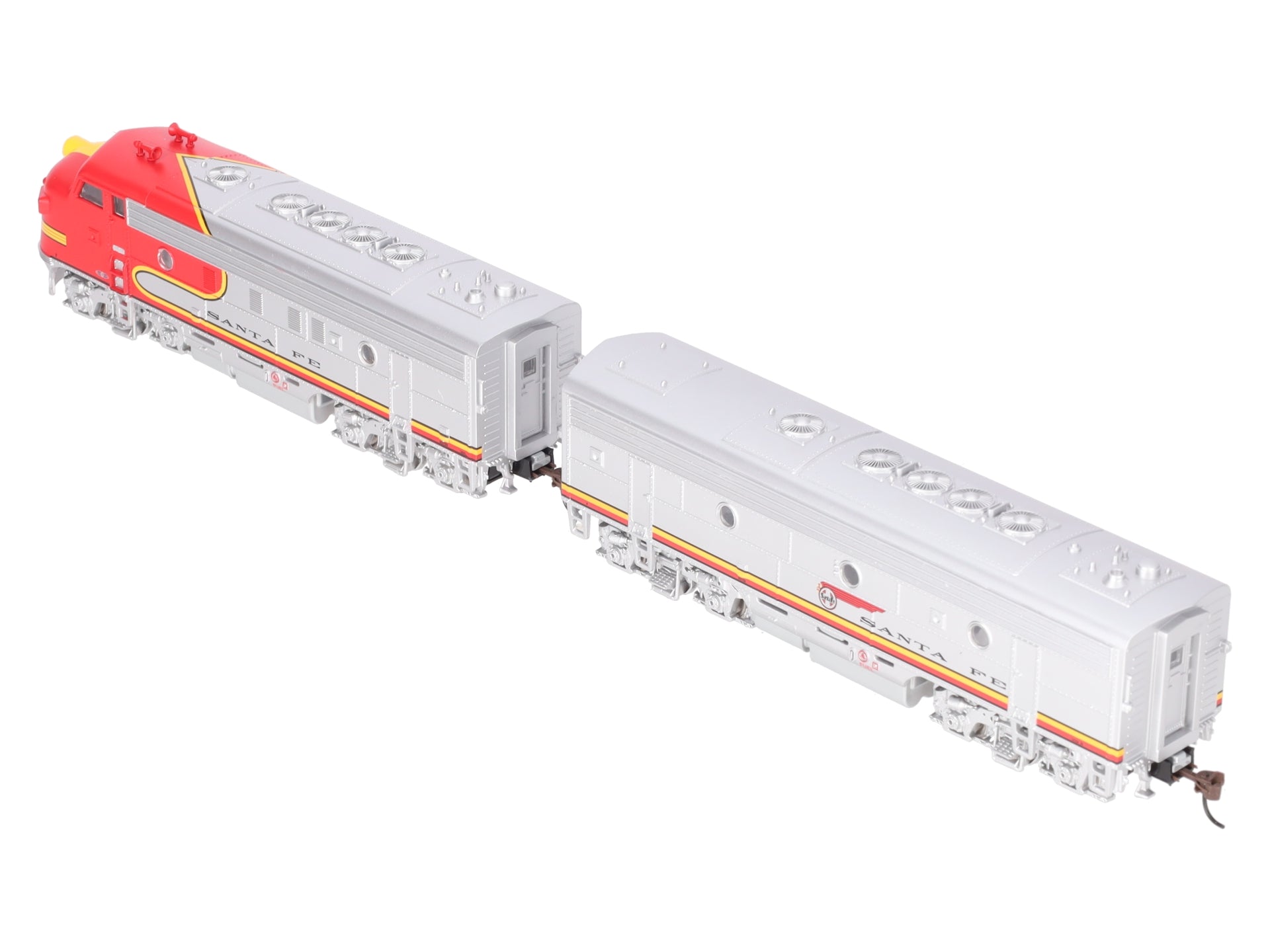 Athearn 8021 HO Santa Fe F7A-F7B Diesel Locomotive Set #39 & #332 LN/Box