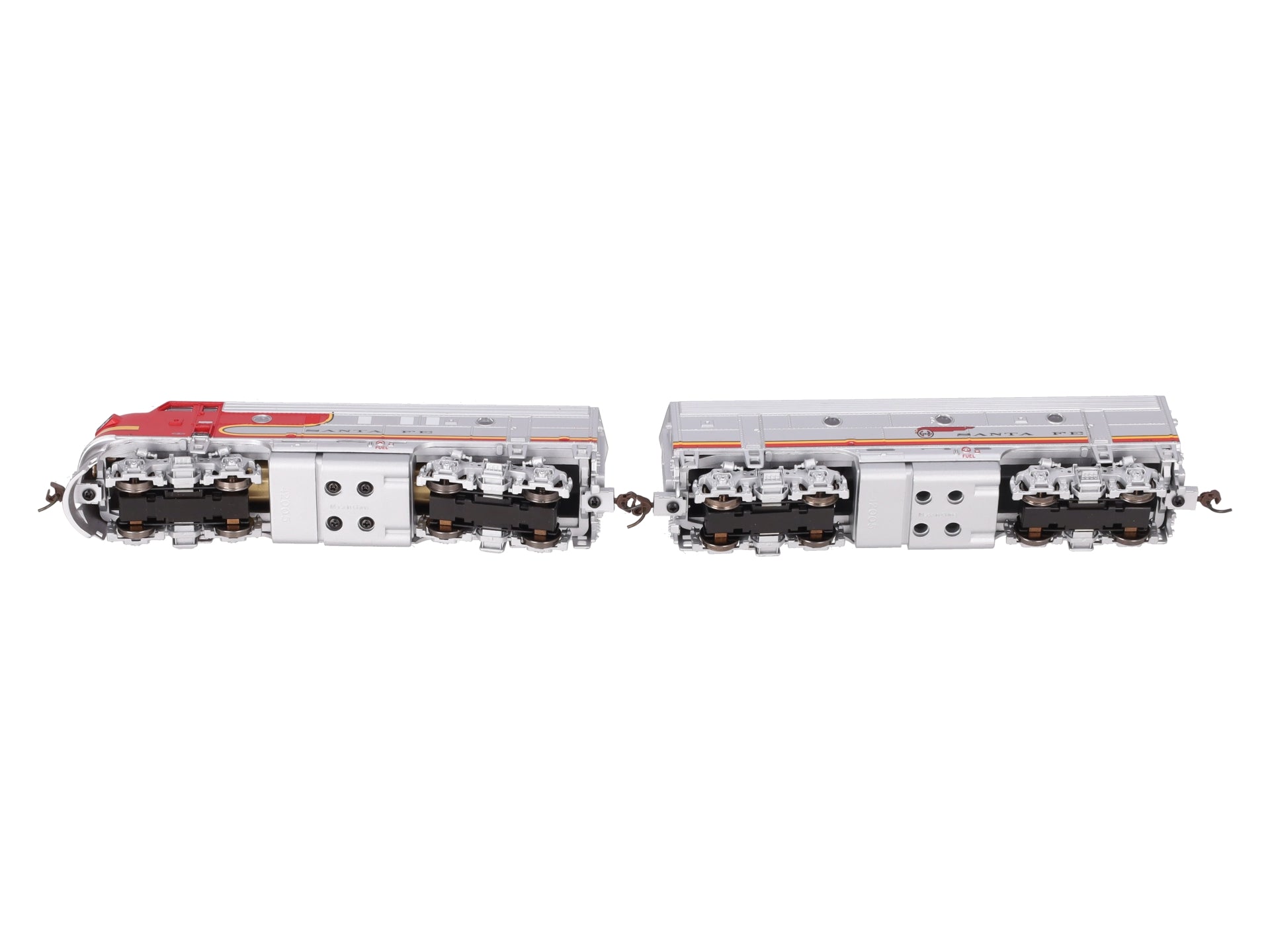 Athearn 8021 HO Santa Fe F7A-F7B Diesel Locomotive Set #39 & #332 LN/Box