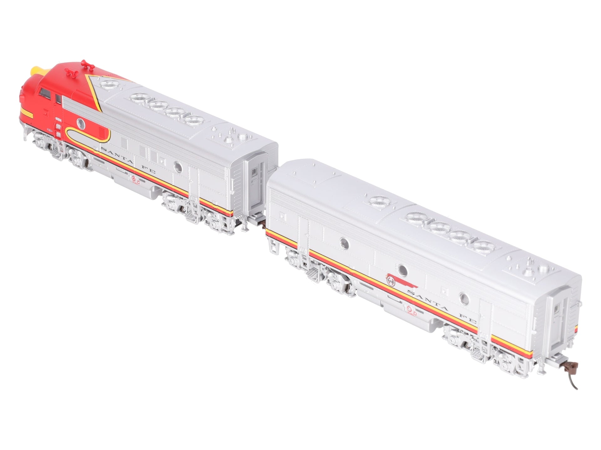 Athearn 8021 HO Santa Fe F7A-F7B Diesel Locomotive Set #39 & #332 LN/Box