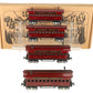 Marx 51931 O Gauge Canadian Pacific Passenger Cars (Set of 4) EX/Box