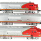 Lionel 6-11711 O Santa Fe F-3 ABA Diesel Locomotive Set #8100/8101/8102 with RS EX/Box