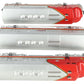 Lionel 6-11711 O Santa Fe F-3 ABA Diesel Locomotive Set #8100/8101/8102 with RS EX/Box