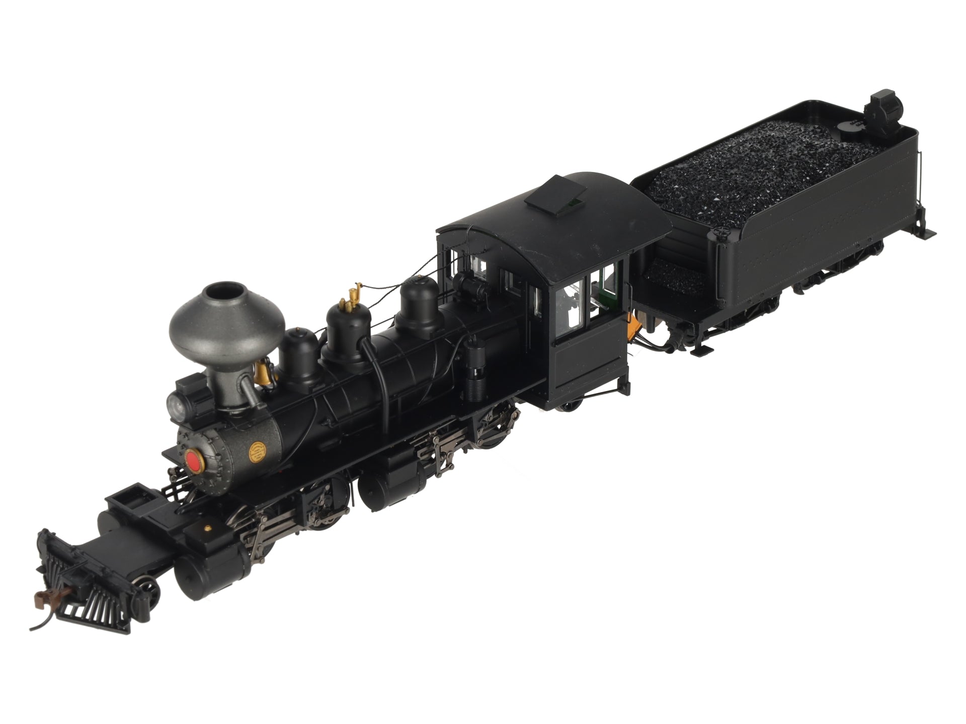Bachmann 29003 On30 Painted & Unlettered 2-4-4-2 Wood Cab w/DCC (Black,Graphite) EX/Box