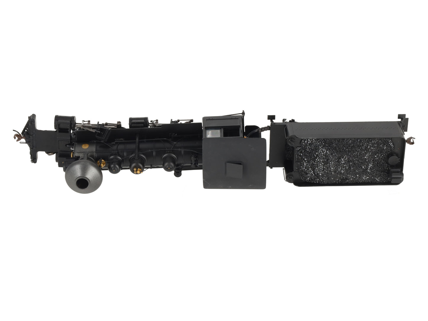 Bachmann 29003 On30 Painted & Unlettered 2-4-4-2 Wood Cab w/DCC (Black,Graphite) EX/Box