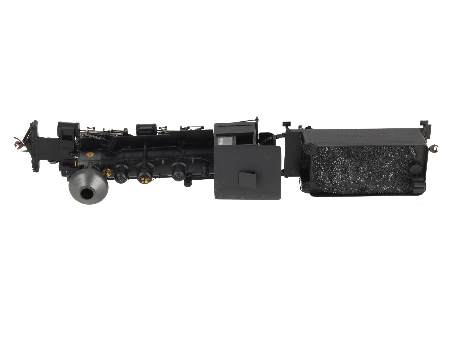 Bachmann 29003 On30 Painted & Unlettered 2-4-4-2 Wood Cab w/DCC (Black,Graphite) EX/Box