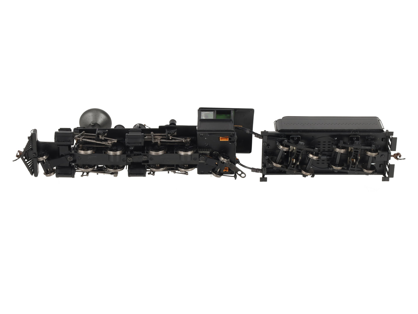 Bachmann 29003 On30 Painted & Unlettered 2-4-4-2 Wood Cab w/DCC (Black,Graphite) EX/Box