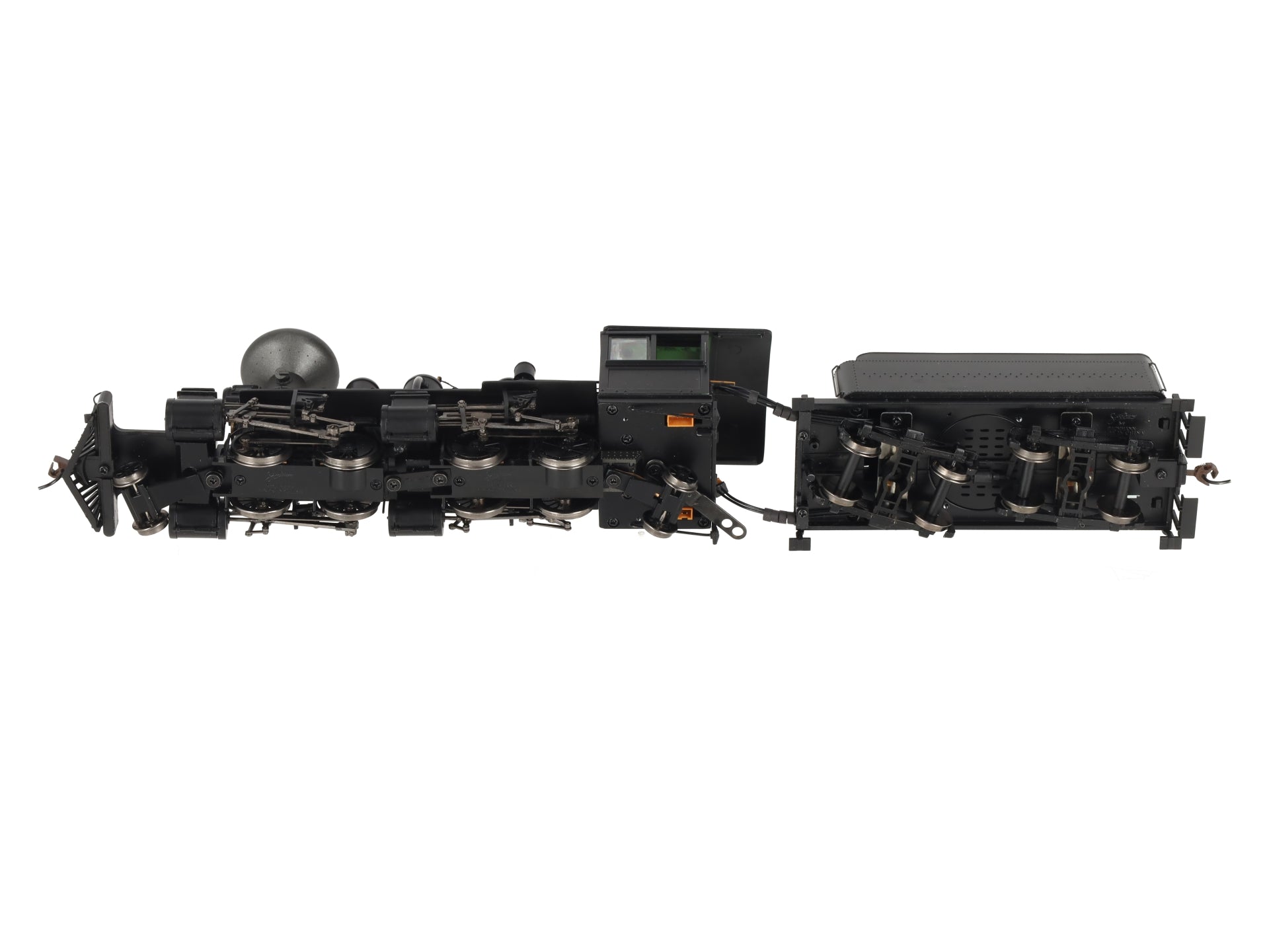 Bachmann 29003 On30 Painted & Unlettered 2-4-4-2 Wood Cab w/DCC (Black,Graphite) EX/Box