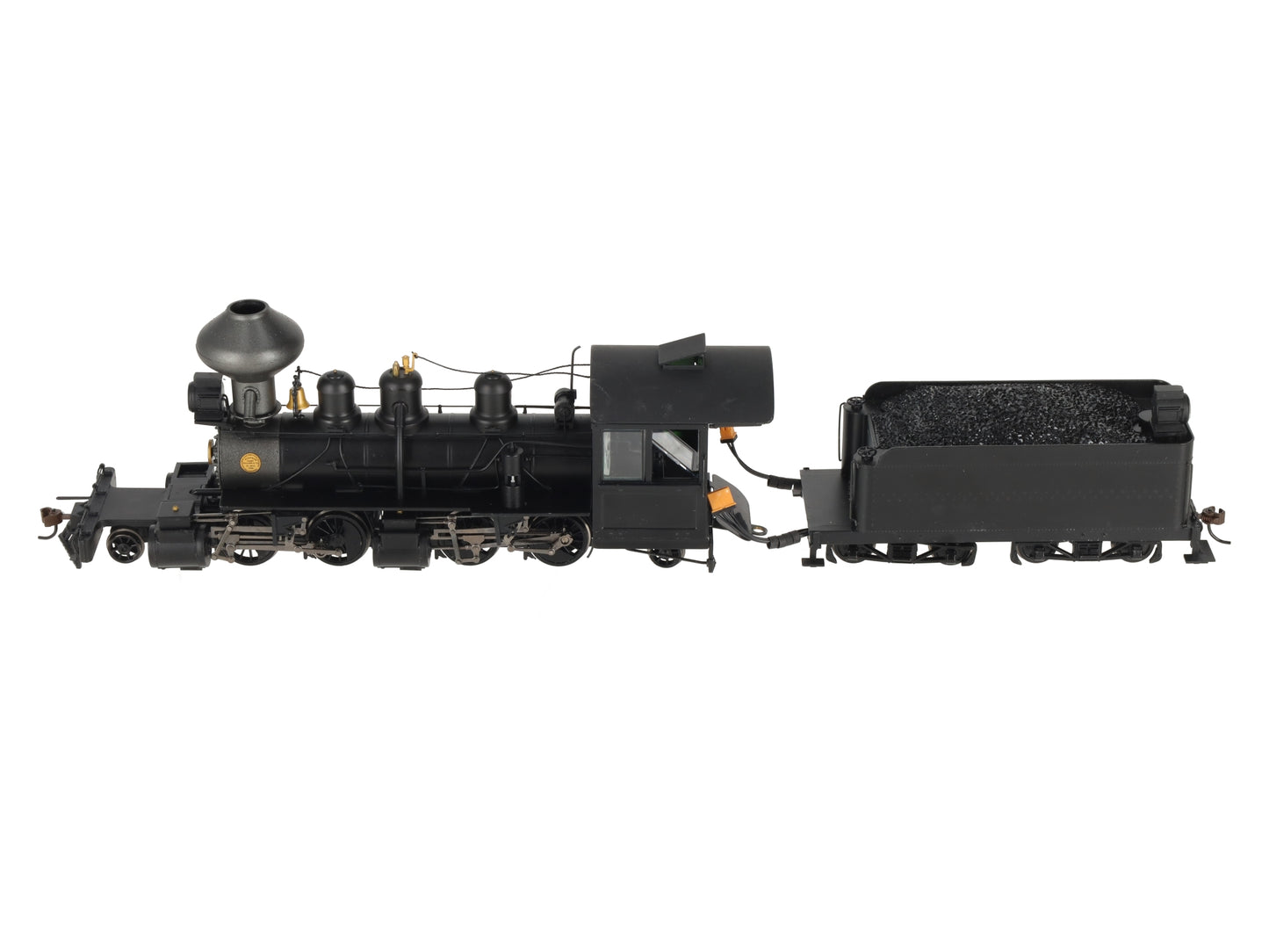 Bachmann 29003 On30 Painted & Unlettered 2-4-4-2 Wood Cab w/DCC (Black,Graphite) EX/Box