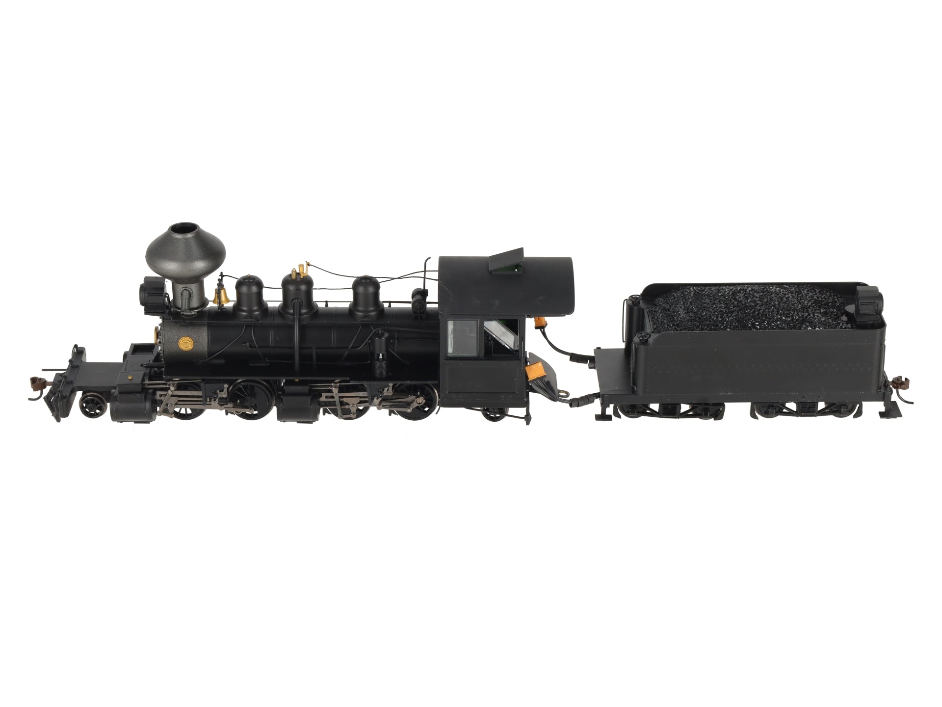 Bachmann 29003 On30 Painted & Unlettered 2-4-4-2 Wood Cab w/DCC (Black,Graphite) EX/Box