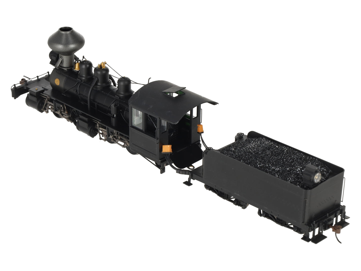Bachmann 29003 On30 Painted & Unlettered 2-4-4-2 Wood Cab w/DCC (Black,Graphite) EX/Box