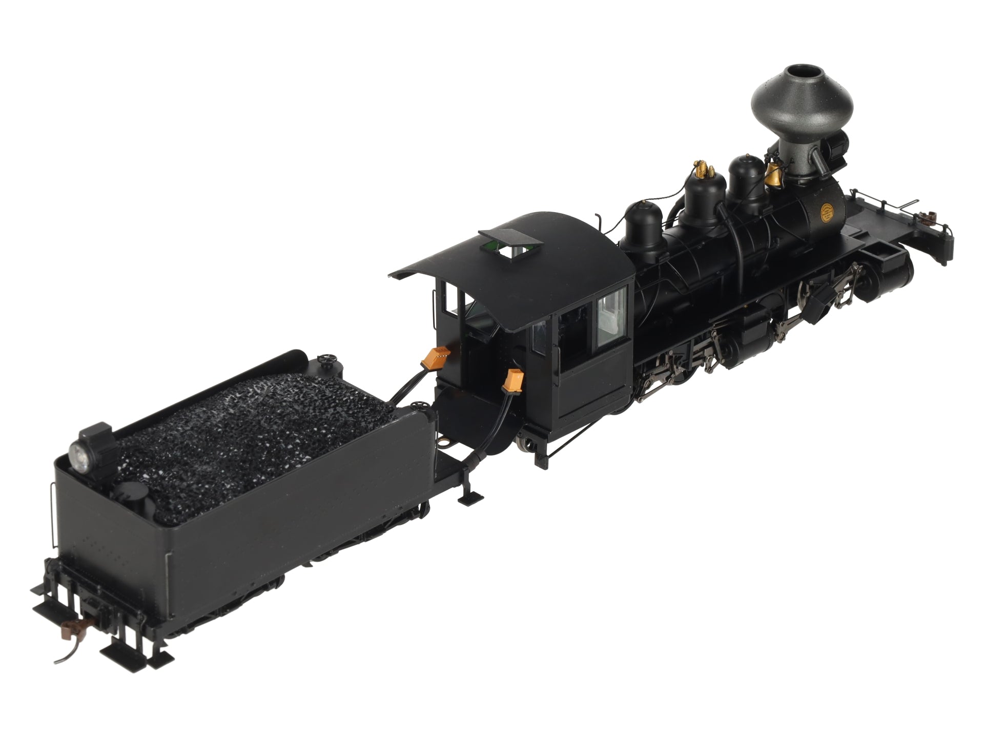 Bachmann 29003 On30 Painted & Unlettered 2-4-4-2 Wood Cab w/DCC (Black,Graphite) EX/Box
