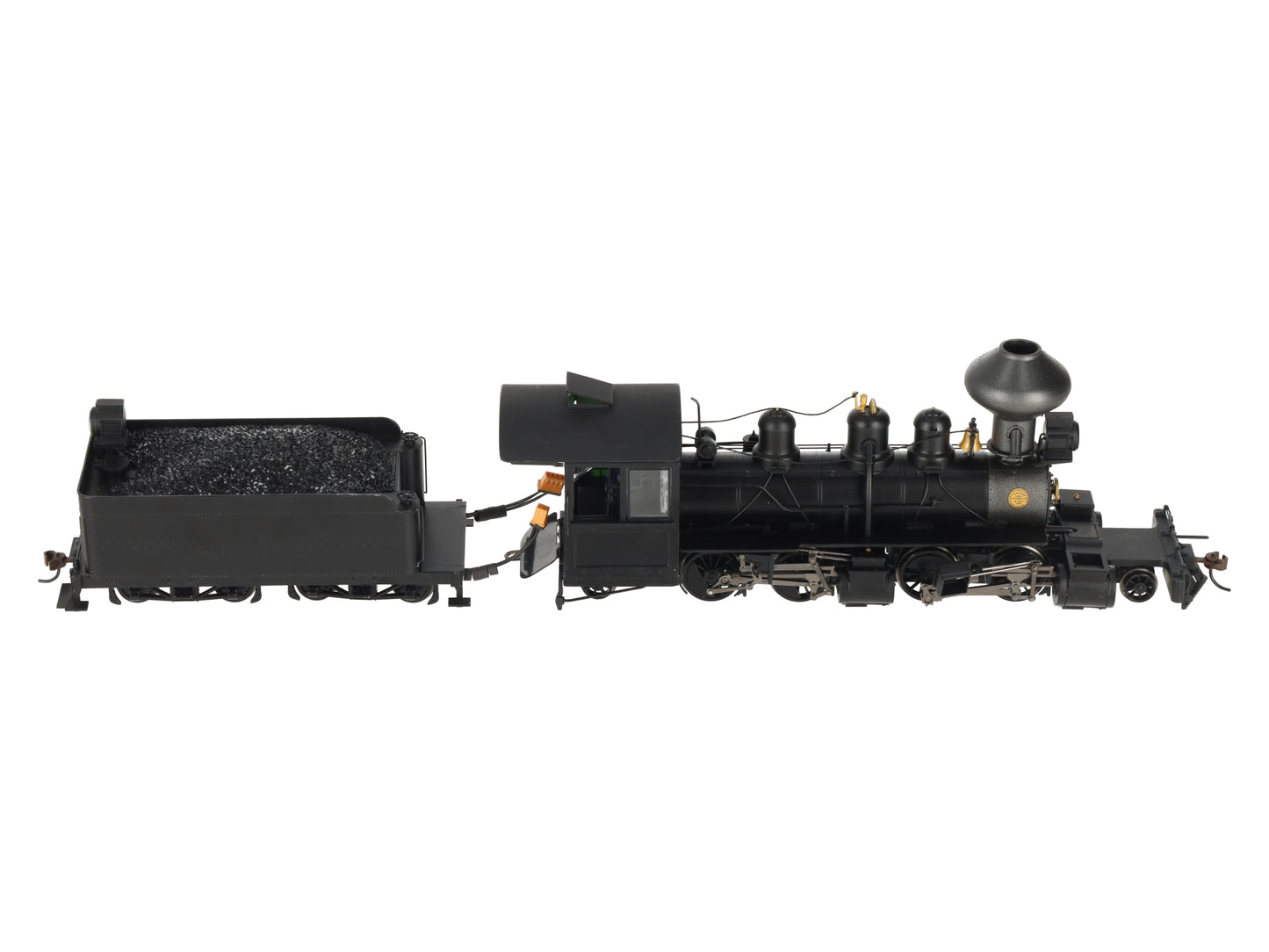 Bachmann 29003 On30 Painted & Unlettered 2-4-4-2 Wood Cab w/DCC (Black,Graphite) EX/Box