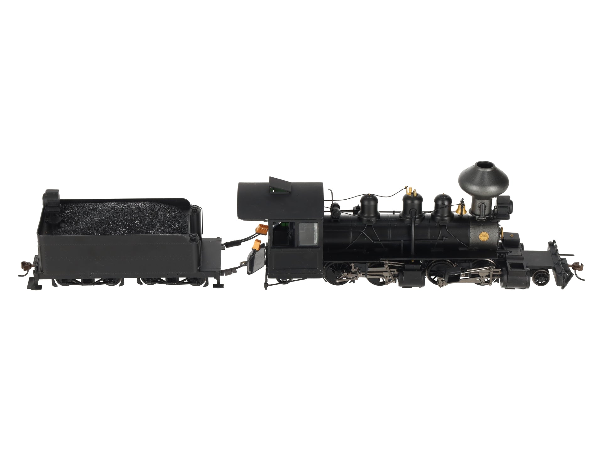 Bachmann 29003 On30 Painted & Unlettered 2-4-4-2 Wood Cab w/DCC (Black,Graphite) EX/Box