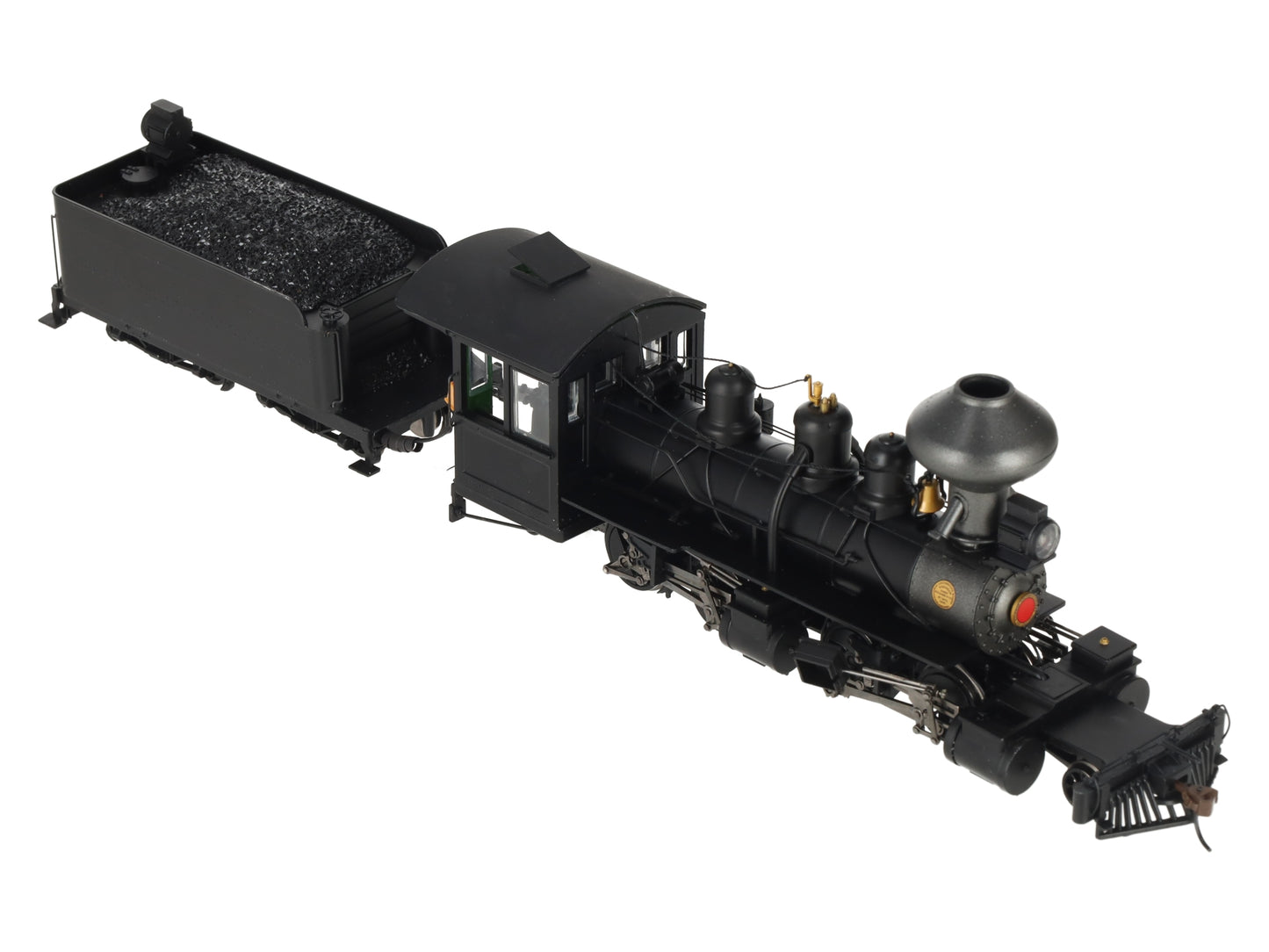 Bachmann 29003 On30 Painted & Unlettered 2-4-4-2 Wood Cab w/DCC (Black,Graphite) EX/Box