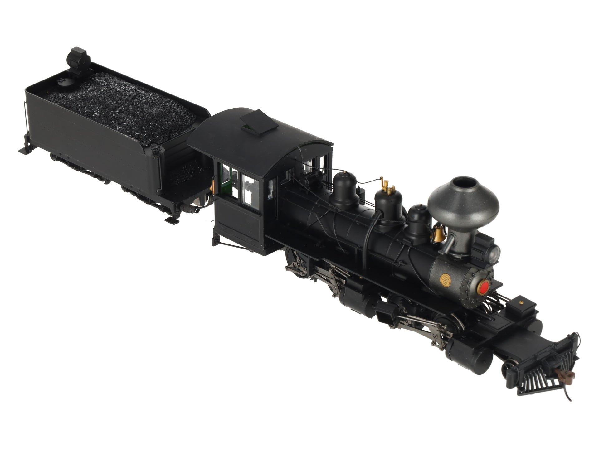 Bachmann 29003 On30 Painted & Unlettered 2-4-4-2 Wood Cab w/DCC (Black,Graphite) EX/Box