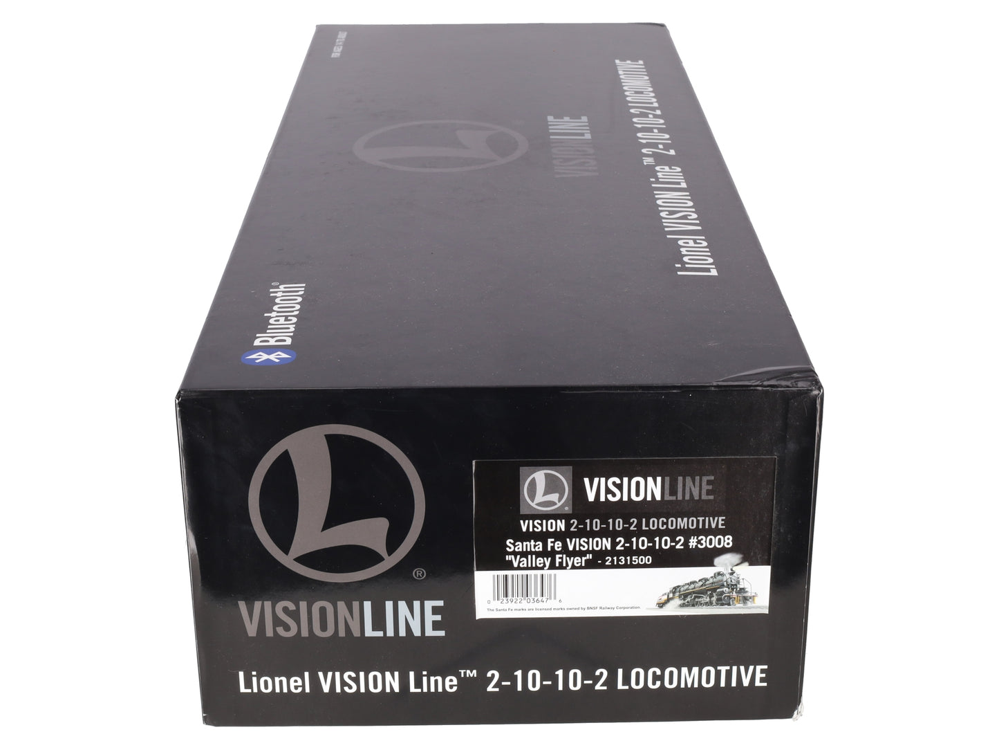 Lionel 2131500 O VISIONLINE Santa Fe 2-10-10-2 Steam Locomotive & Tender #3008 EX/Box