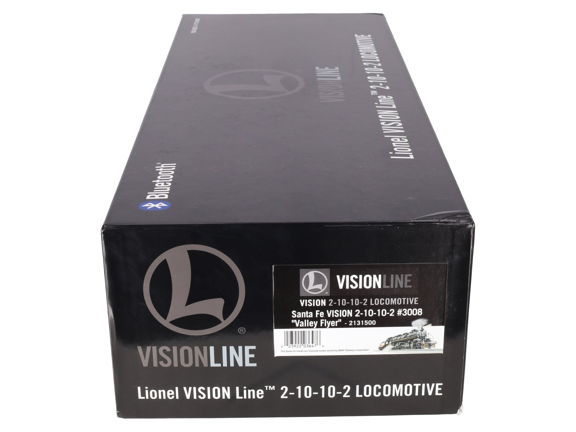 Lionel 2131500 O VISIONLINE Santa Fe 2-10-10-2 Steam Locomotive & Tender #3008 EX/Box