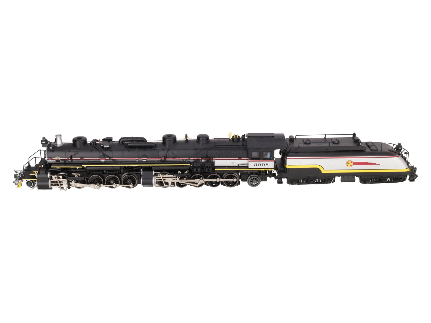 Lionel 2131500 O VISIONLINE Santa Fe 2-10-10-2 Steam Locomotive & Tender #3008 EX/Box