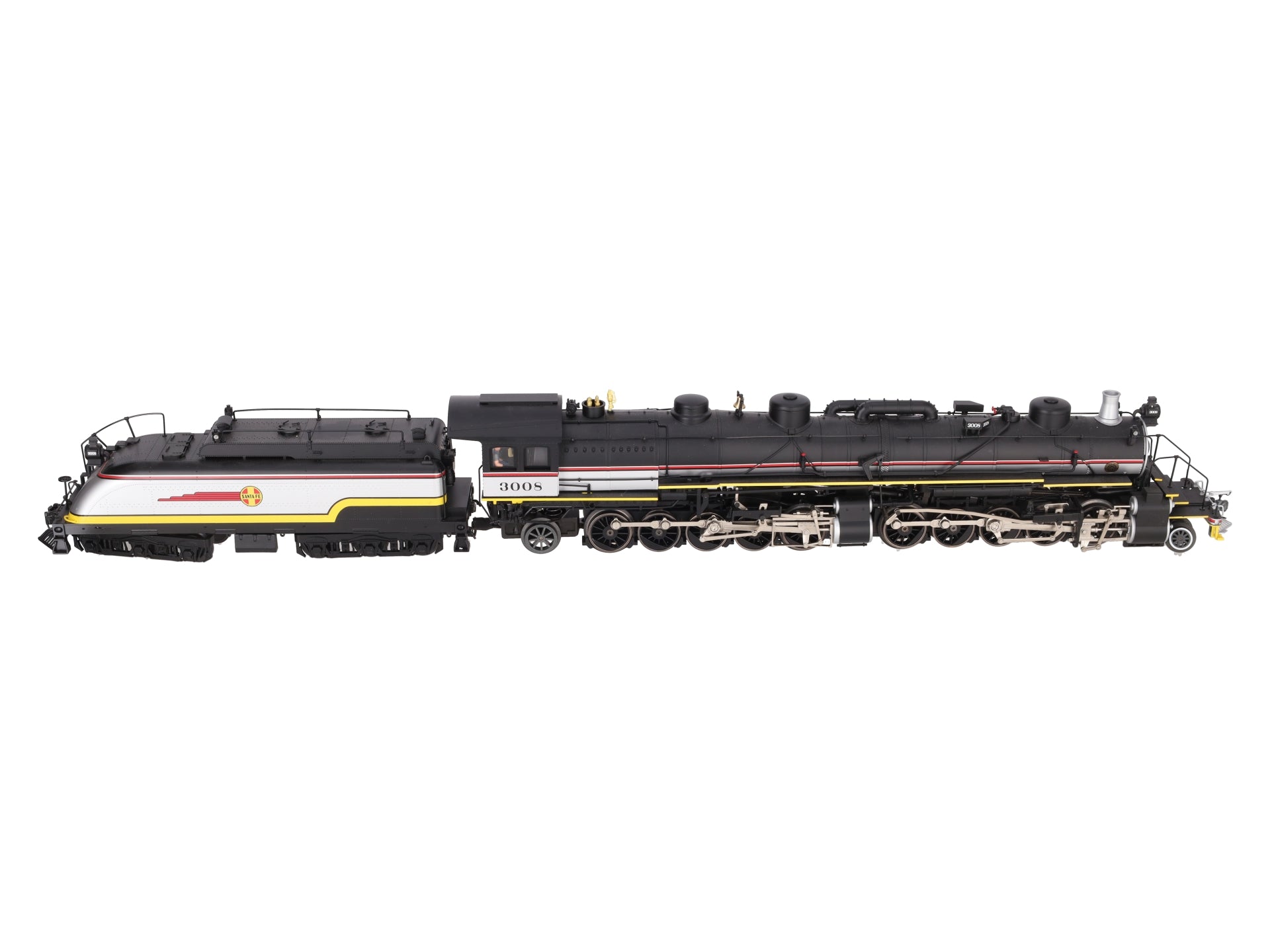 Lionel 2131500 O VISIONLINE Santa Fe 2-10-10-2 Steam Locomotive & Tender #3008 EX/Box