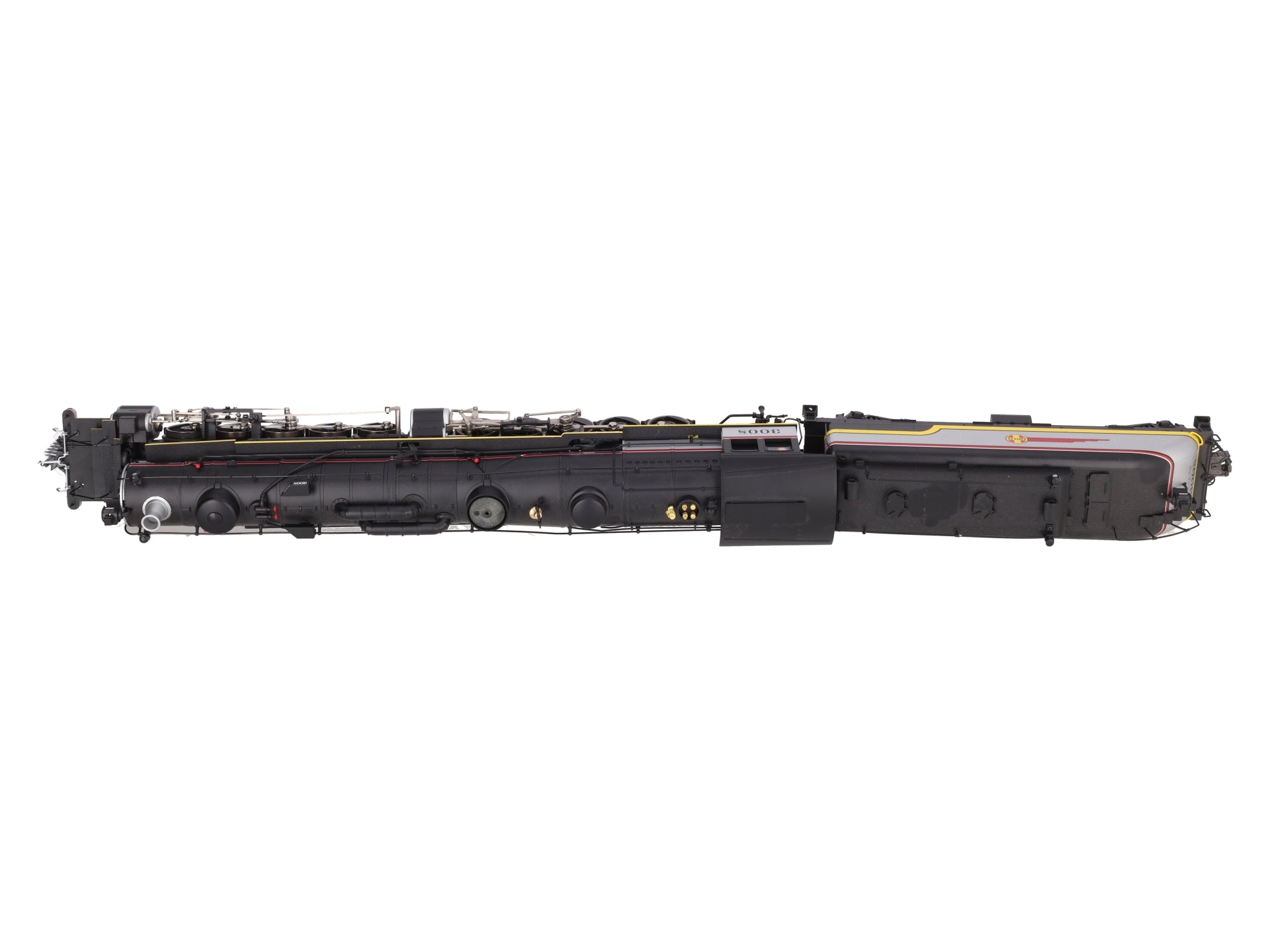 Lionel 2131500 O VISIONLINE Santa Fe 2-10-10-2 Steam Locomotive & Tender #3008 EX/Box