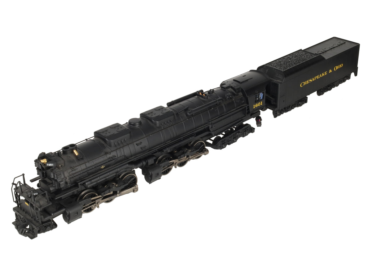 K-Line K3715-1601S O Gauge C&O Allegheny Steam Locomotive & Tender #1601 LN/Box