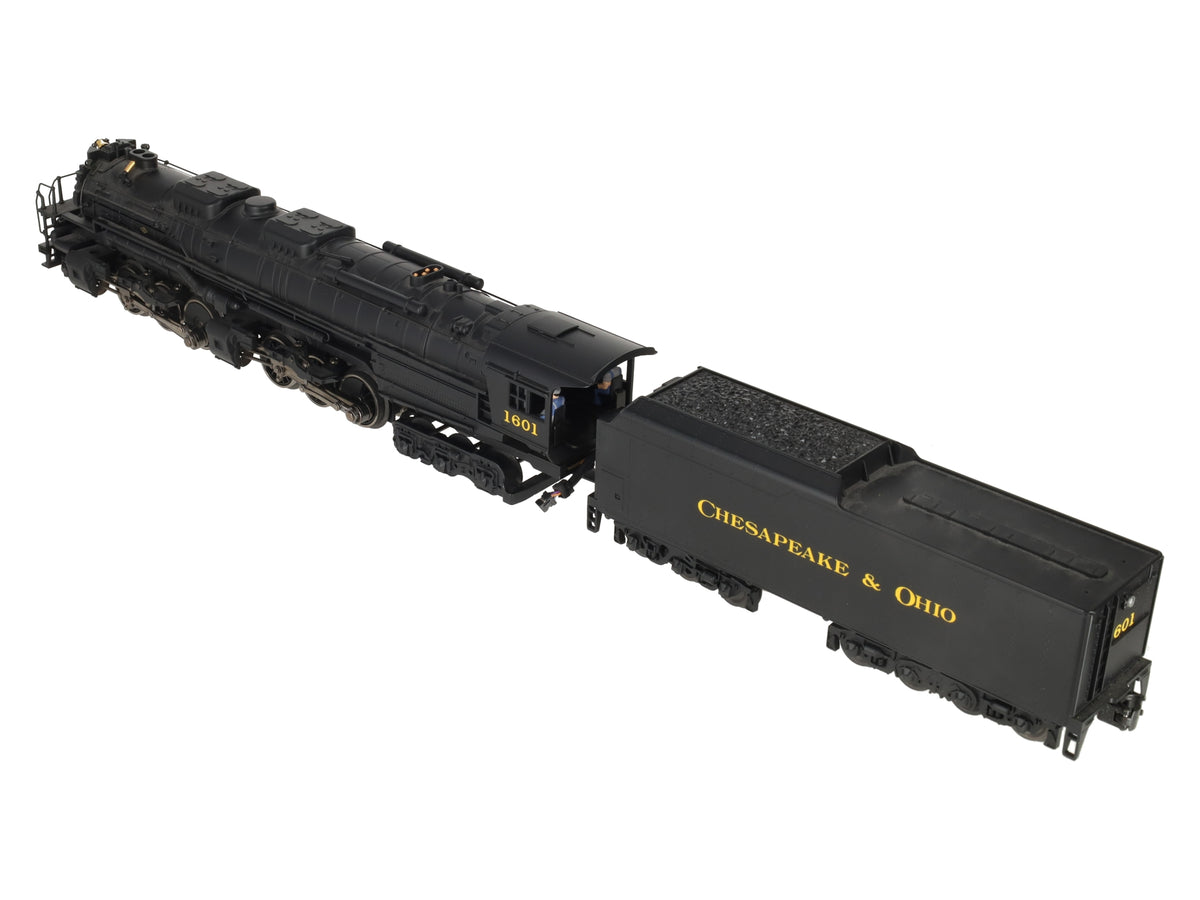 K-Line K3715-1601S O Gauge C&O Allegheny Steam Locomotive & Tender #1601 LN/Box