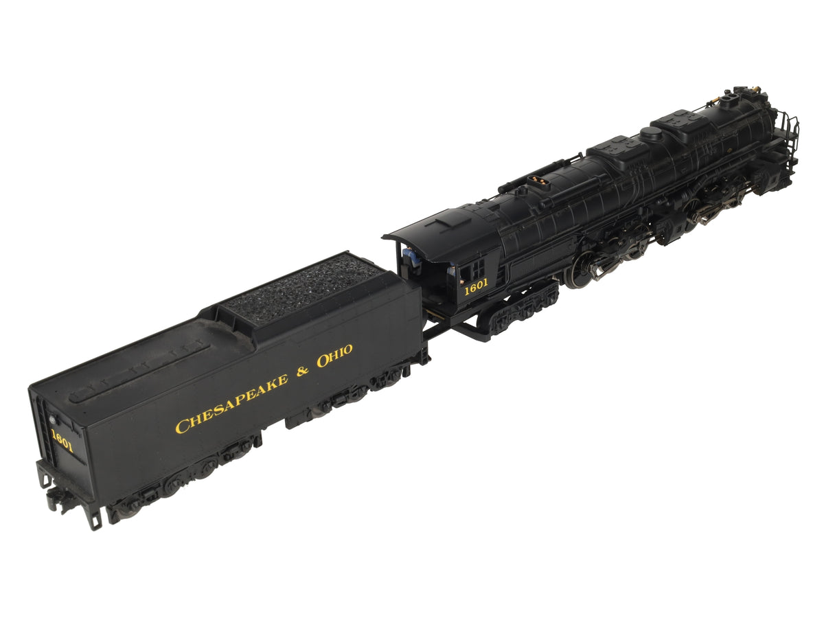 K-Line K3715-1601S O Gauge C&O Allegheny Steam Locomotive & Tender #1601 LN/Box