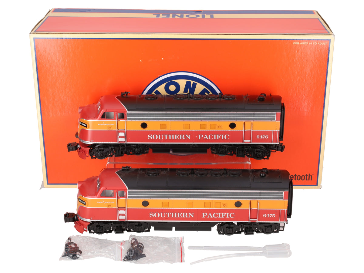 Lionel 2233840 O Southern Pacific F7 AA Diesel Set #6475/#6476 w/ Legacy VG/Box
