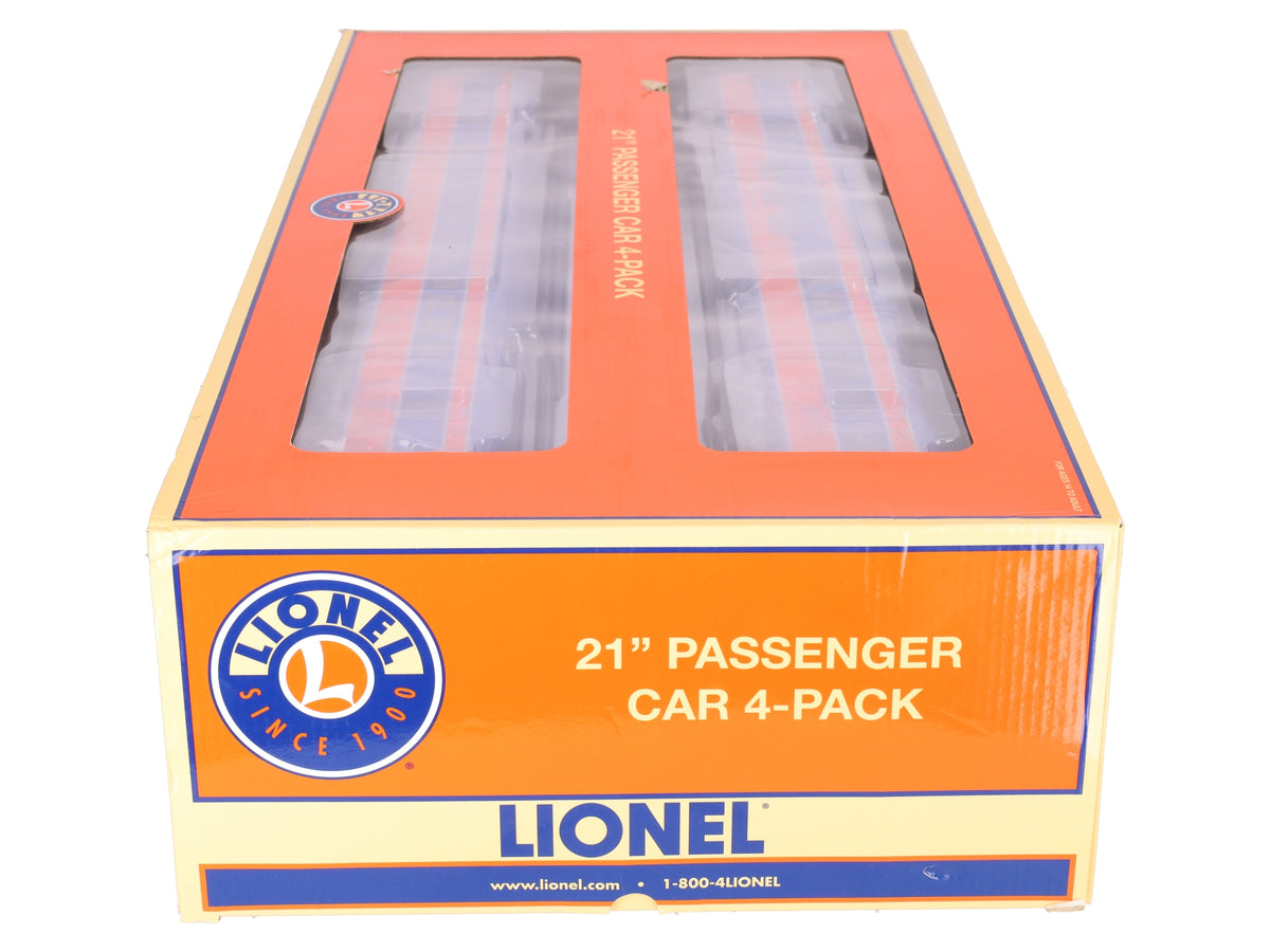 Lionel 2027750 O Lionel Lines 120th Anniversary 21" Passenger Car (Set of 4)