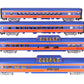 Lionel 2027750 O Lionel Lines 120th Anniversary 21" Passenger Car (Set of 4)