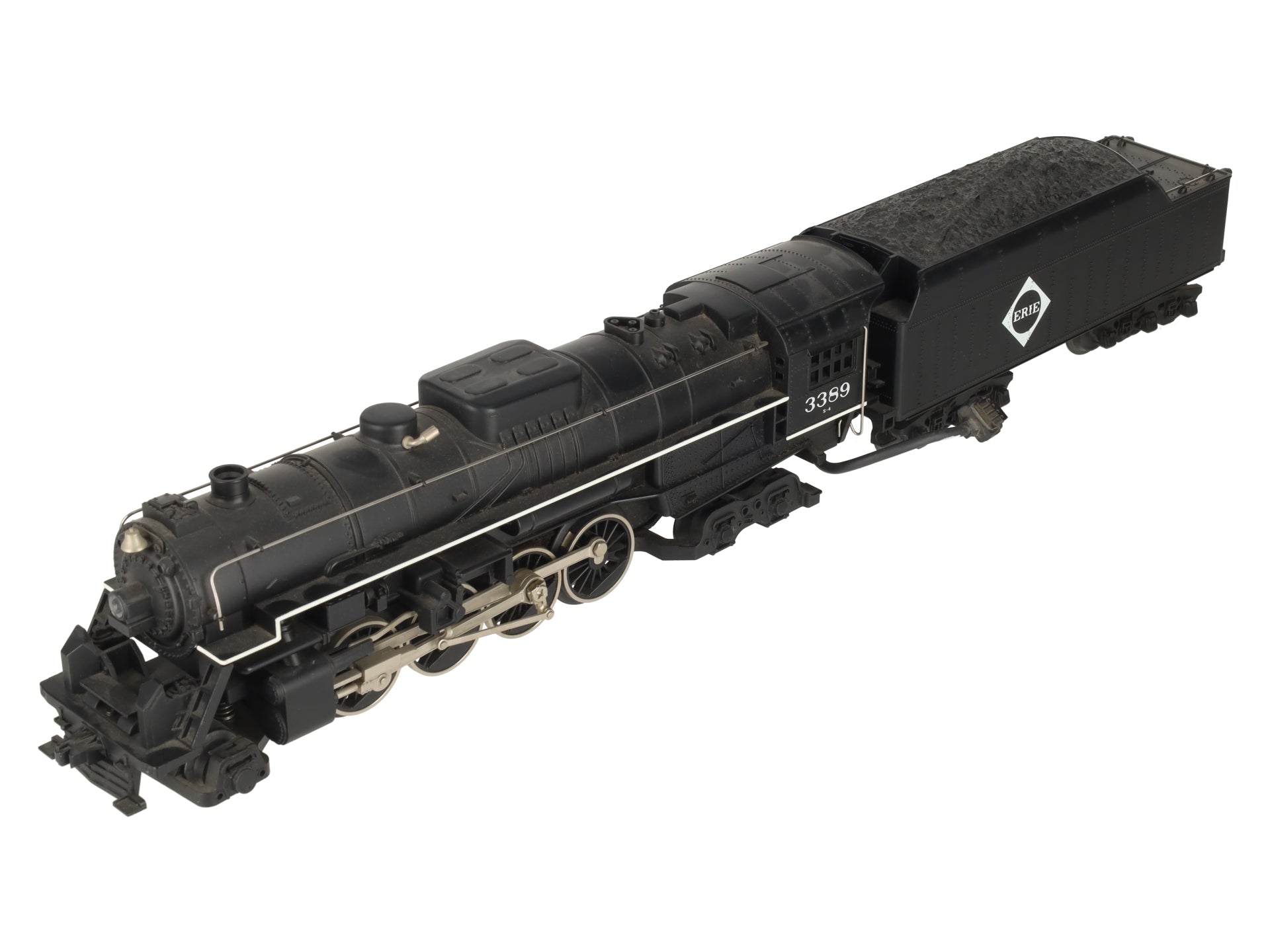 MTH 30-1110 O GaugeErie Berkshire 2-8-4 Steam Loco & Tender #3389 EX/Box