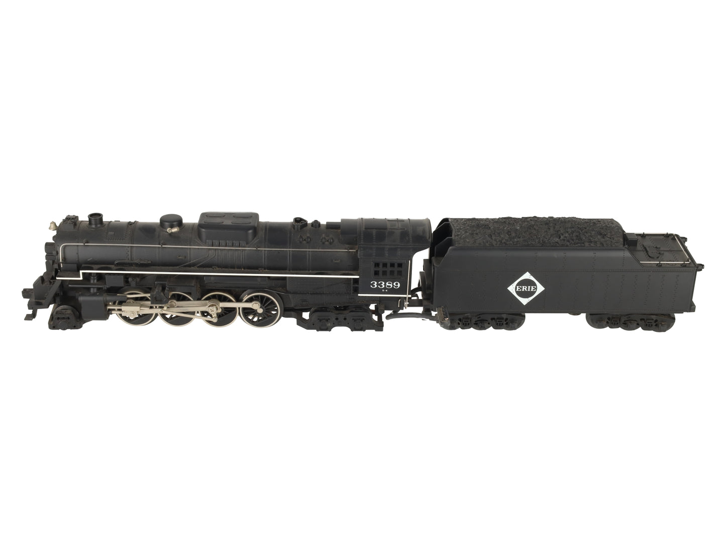 MTH 30-1110 O GaugeErie Berkshire 2-8-4 Steam Loco & Tender #3389 EX/Box