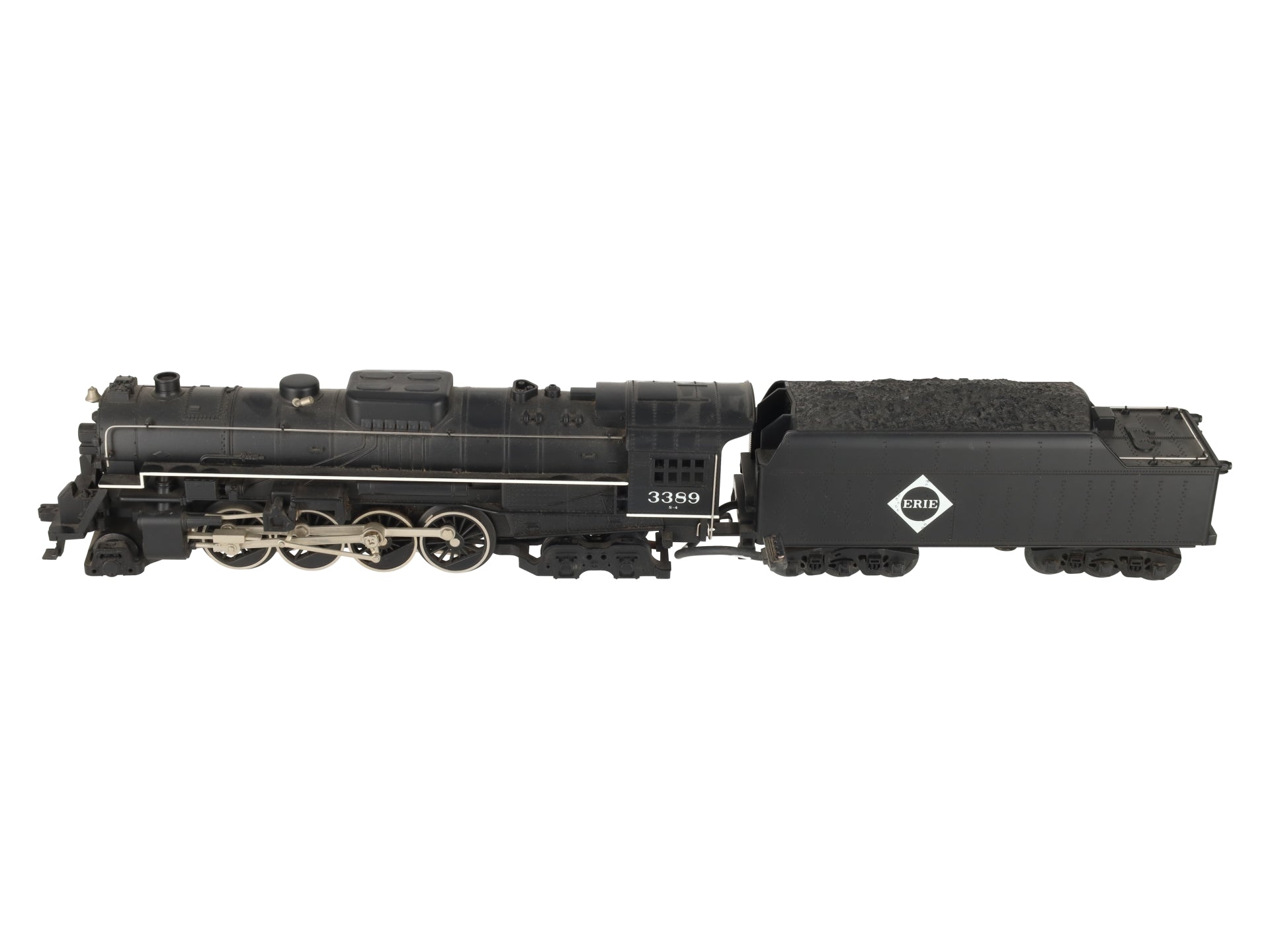 MTH 30-1110 O GaugeErie Berkshire 2-8-4 Steam Loco & Tender #3389 EX/Box