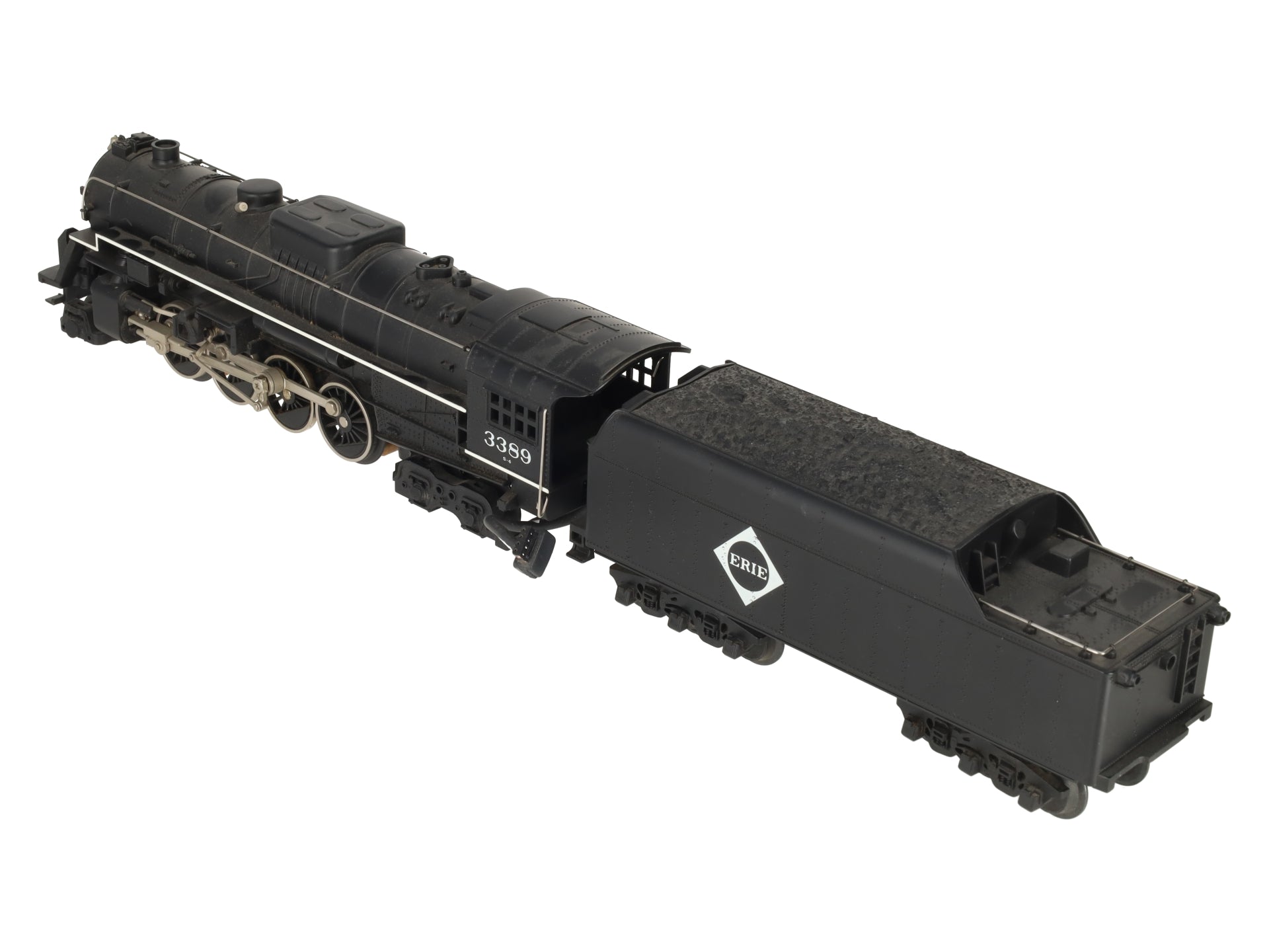 MTH 30-1110 O GaugeErie Berkshire 2-8-4 Steam Loco & Tender #3389 EX/Box