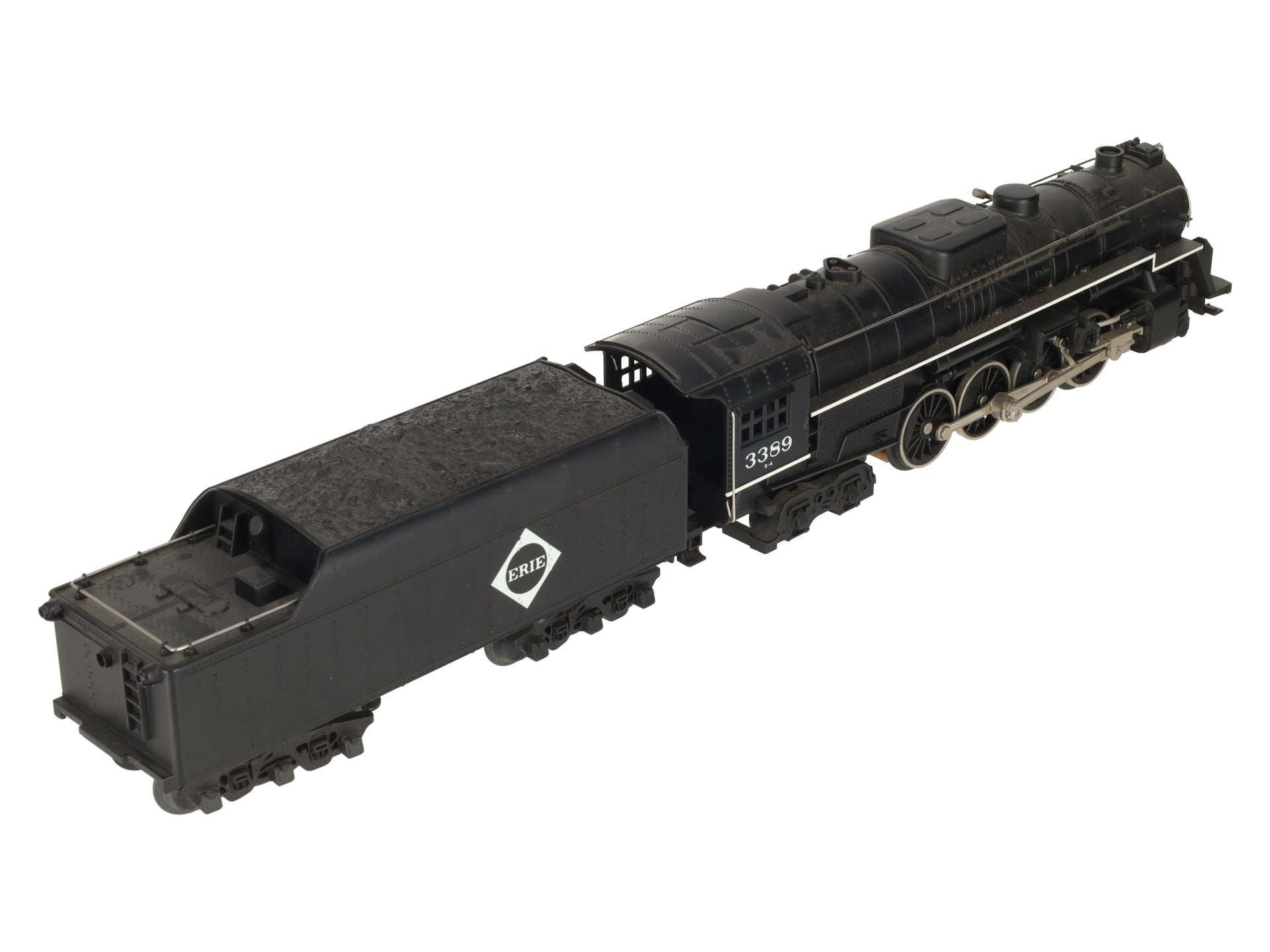 MTH 30-1110 O GaugeErie Berkshire 2-8-4 Steam Loco & Tender #3389 EX/Box