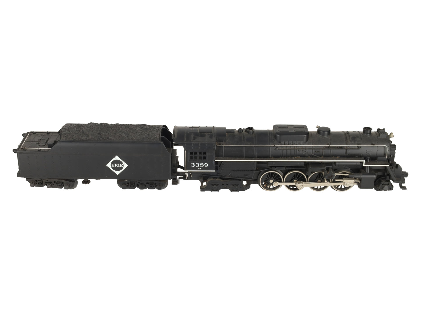 MTH 30-1110 O GaugeErie Berkshire 2-8-4 Steam Loco & Tender #3389 EX/Box