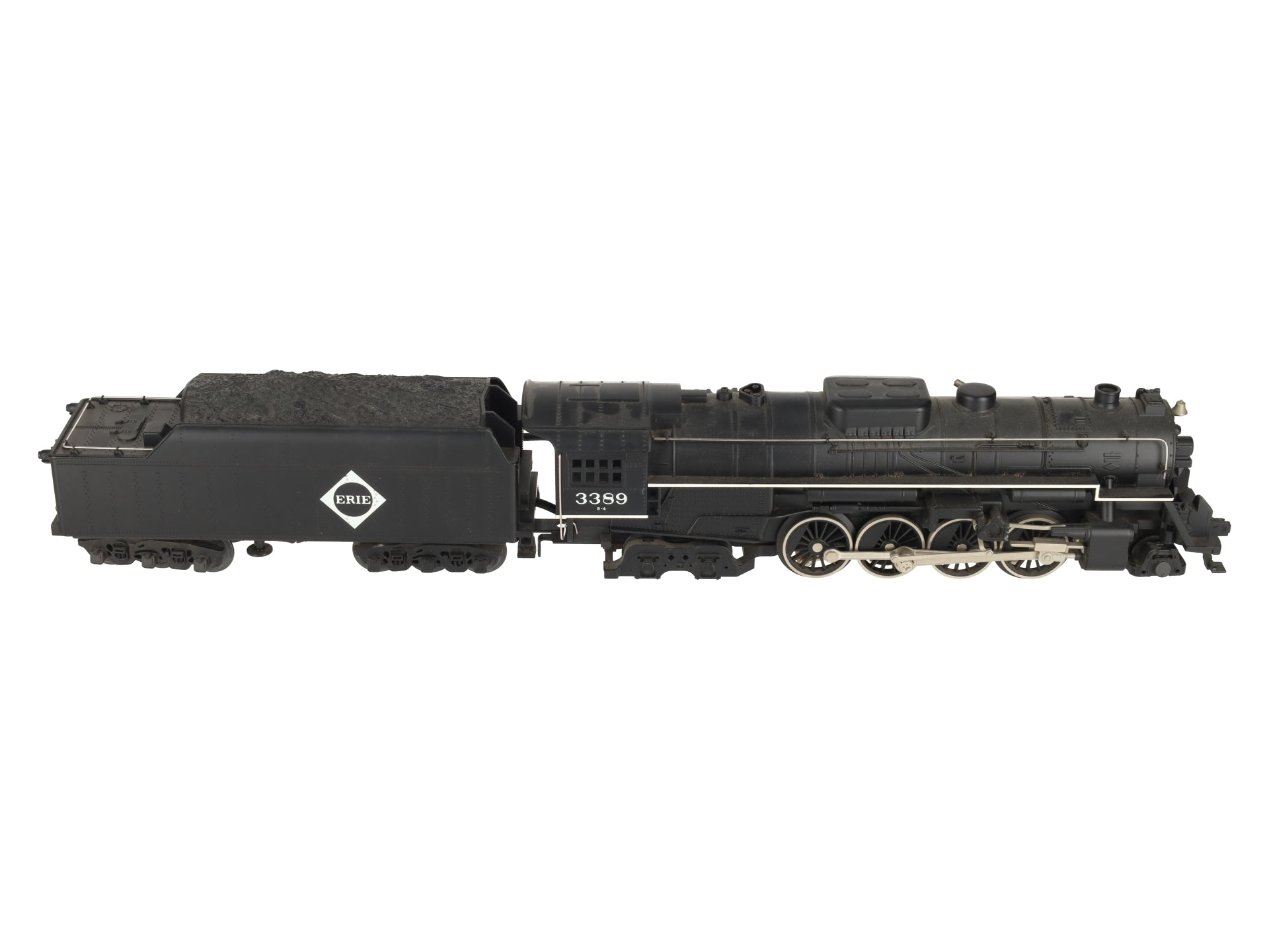 MTH 30-1110 O GaugeErie Berkshire 2-8-4 Steam Loco & Tender #3389 EX/Box