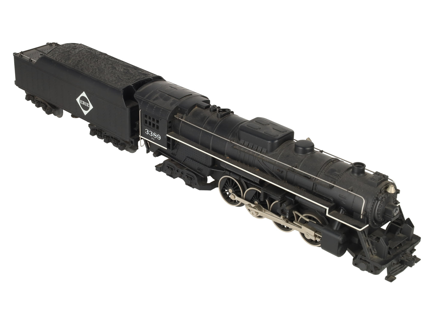 MTH 30-1110 O GaugeErie Berkshire 2-8-4 Steam Loco & Tender #3389 EX/Box