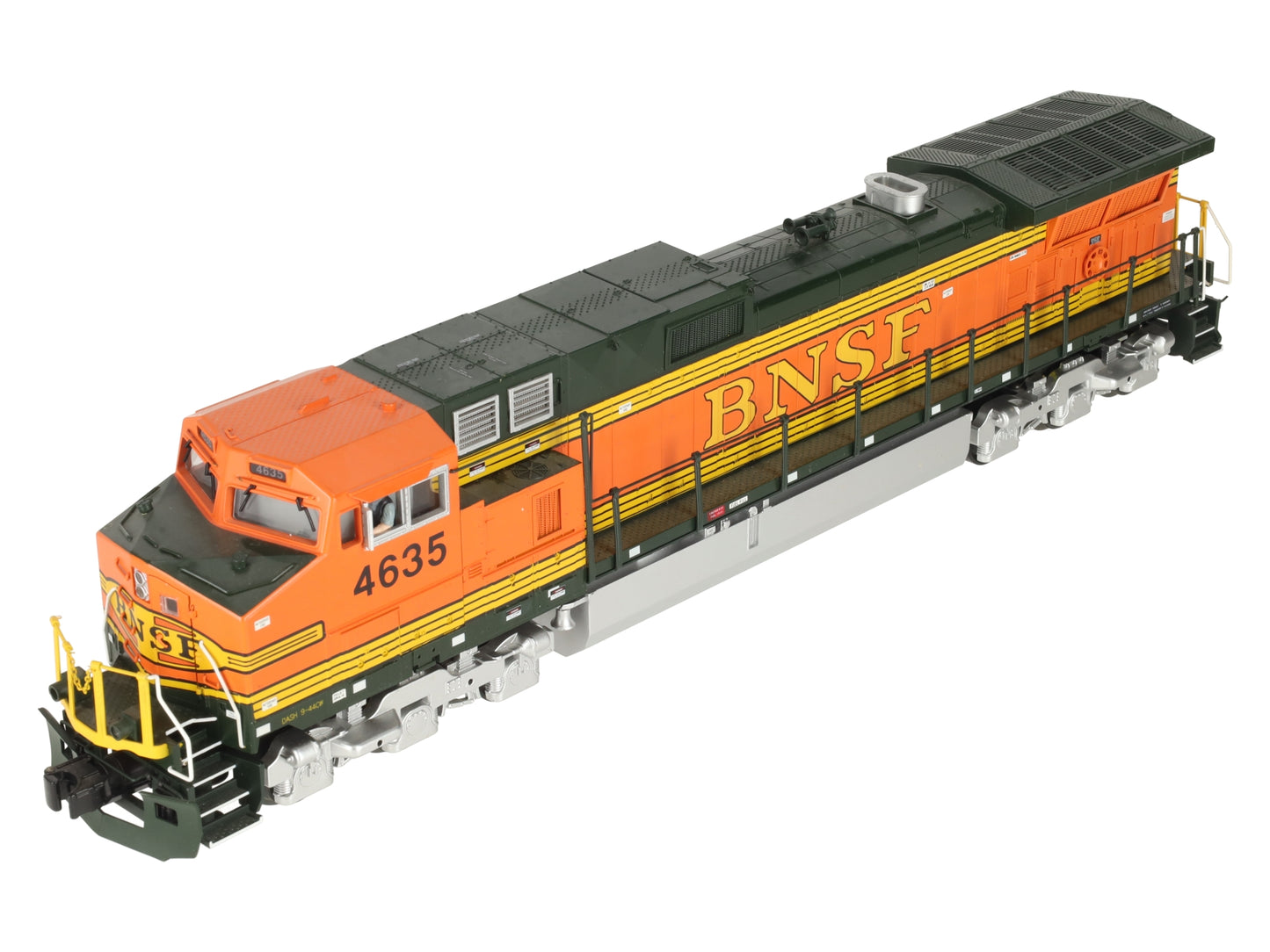 MTH 20-2268-1 O Gauge BNSF Dash 9 Diesel Engine w/PS2 #4635 EX/Box