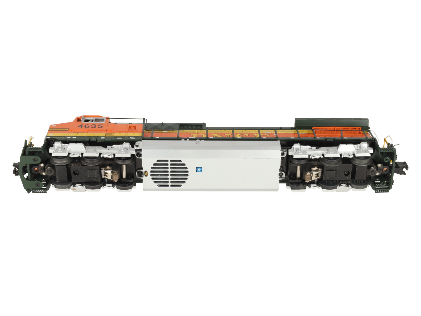 MTH 20-2268-1 O Gauge BNSF Dash 9 Diesel Engine w/PS2 #4635 EX/Box