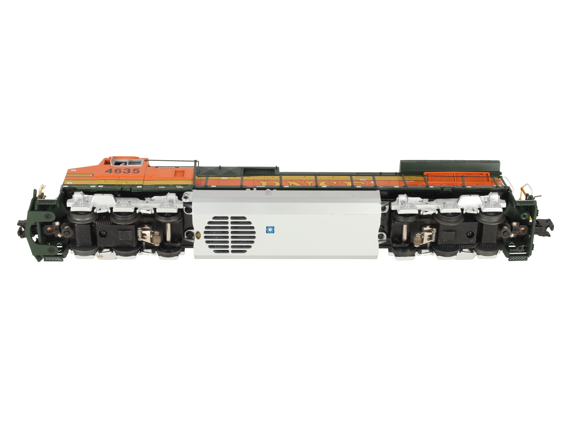MTH 20-2268-1 O Gauge BNSF Dash 9 Diesel Engine w/PS2 #4635 EX/Box