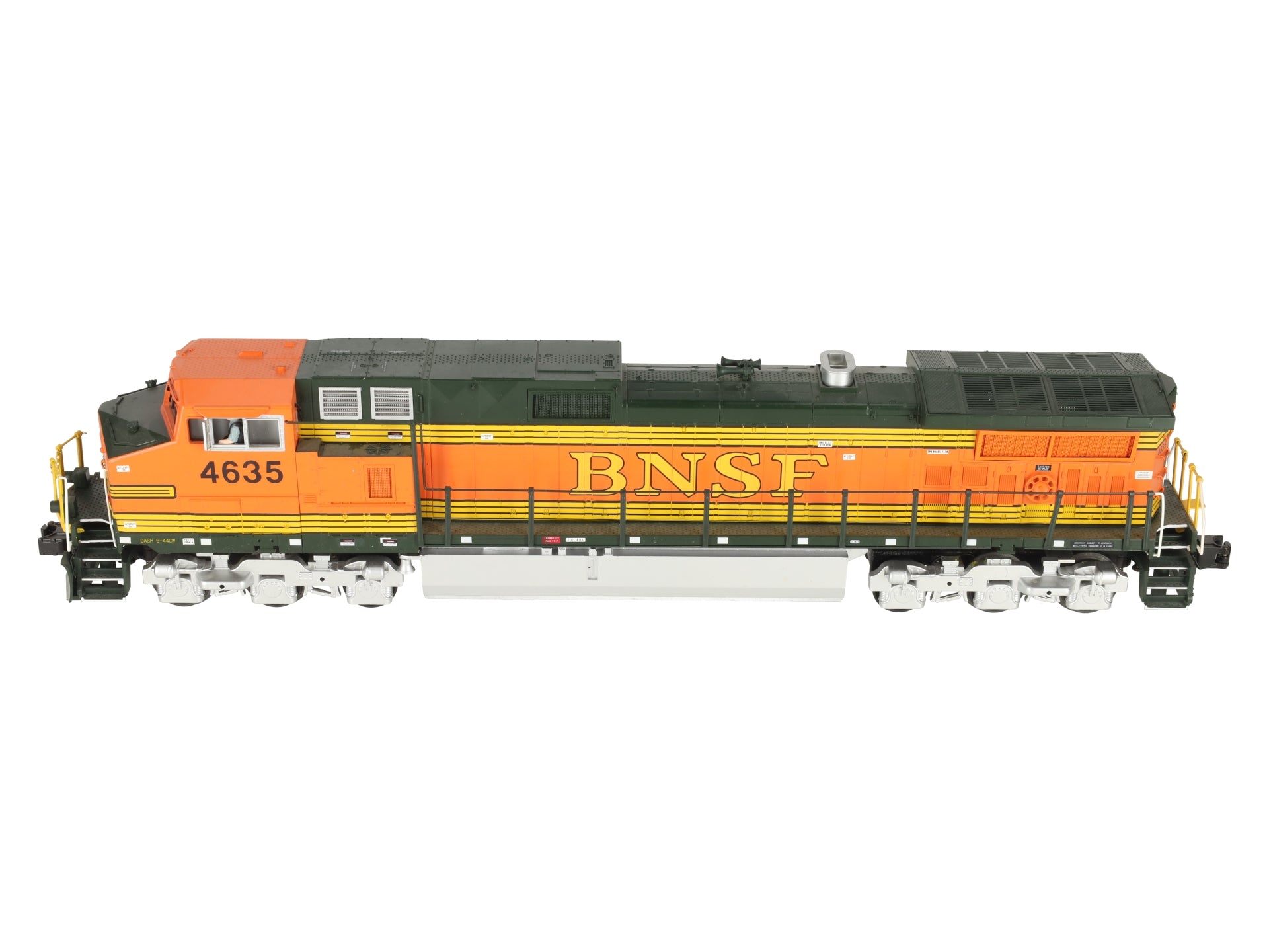 MTH 20-2268-1 O Gauge BNSF Dash 9 Diesel Engine w/PS2 #4635 EX/Box