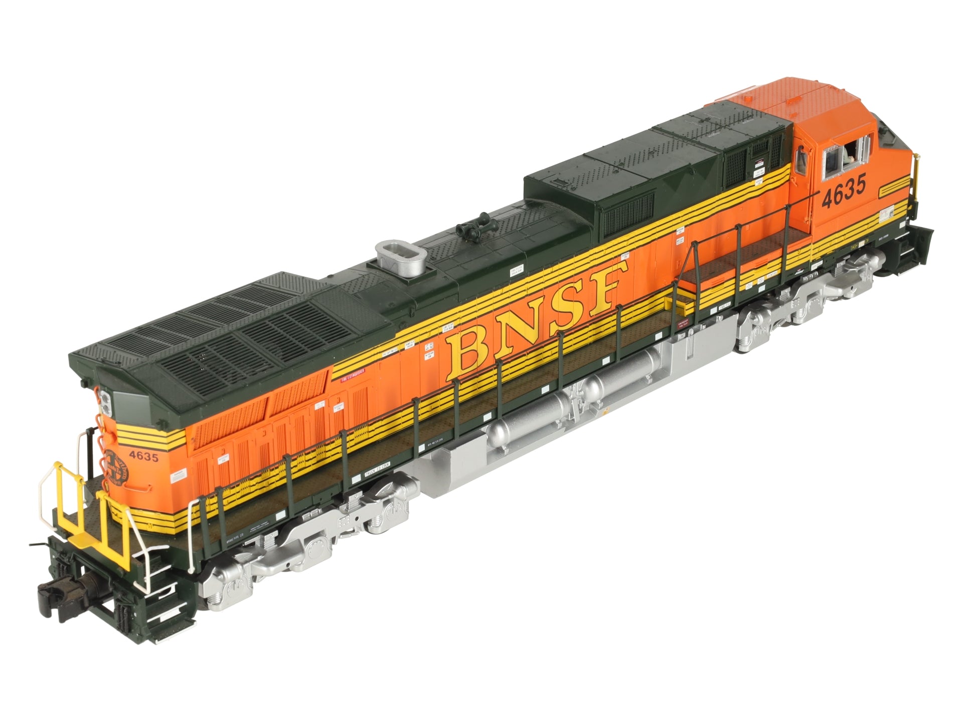 MTH 20-2268-1 O Gauge BNSF Dash 9 Diesel Engine w/PS2 #4635 EX/Box