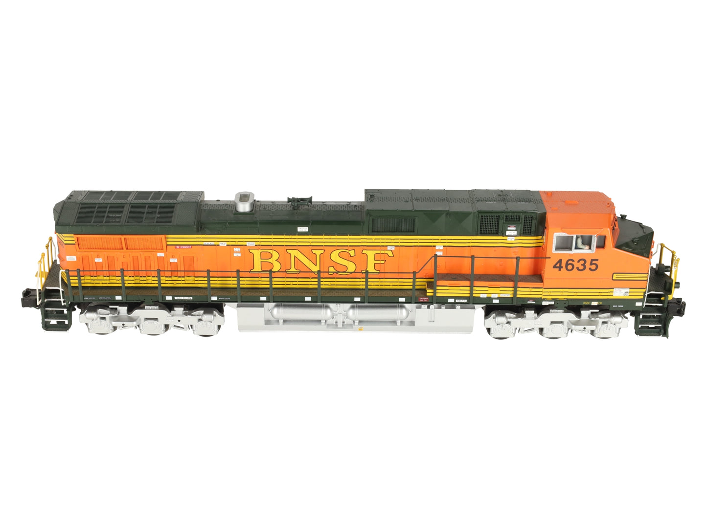 MTH 20-2268-1 O Gauge BNSF Dash 9 Diesel Engine w/PS2 #4635 EX/Box