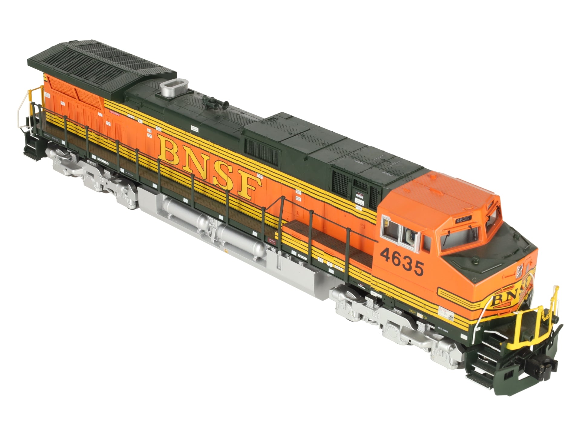 MTH 20-2268-1 O Gauge BNSF Dash 9 Diesel Engine w/PS2 #4635 EX/Box