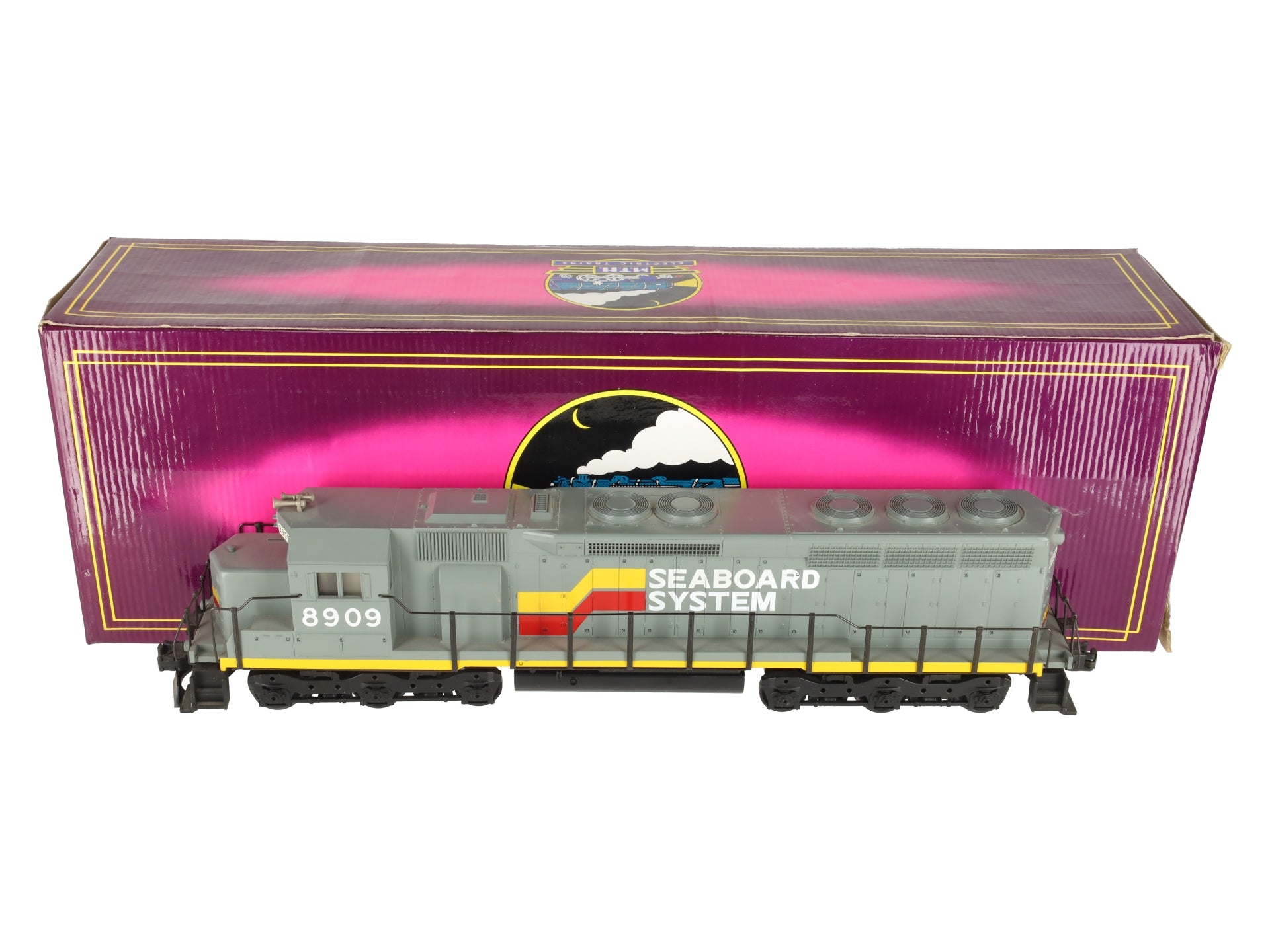 MTH 20-2102-1 O Gauge Seaboard SD45 Diesel Engine w/PS1.0 #8909 EX/Box