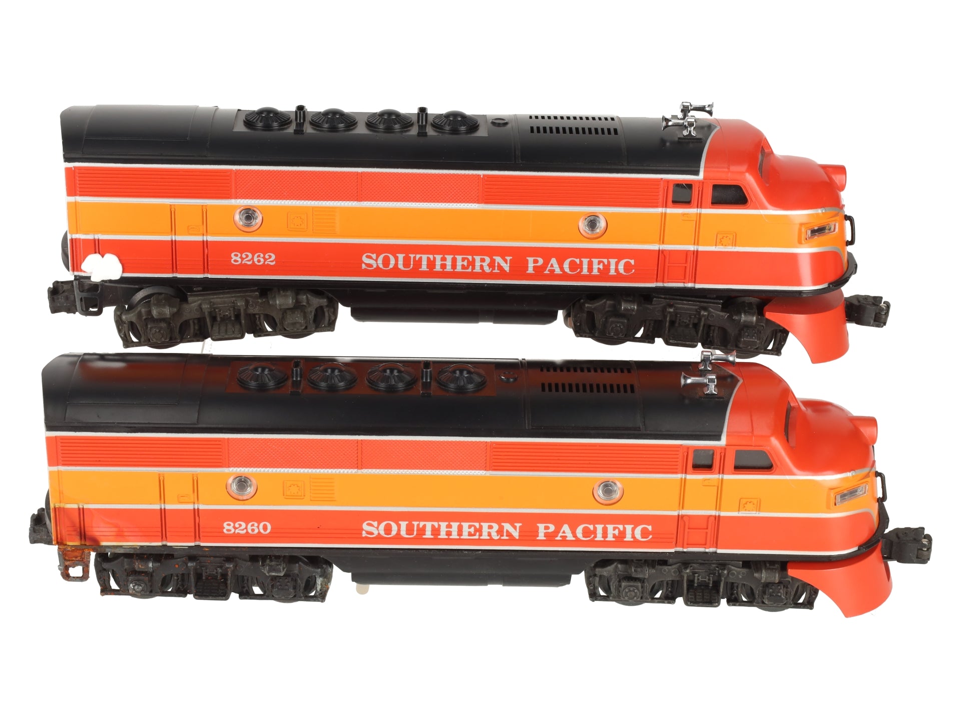 Lionel 6-8260 O Gauge Southern Pacific F3 AA Diesel Locomotive Set #8260/8262 VG/Box