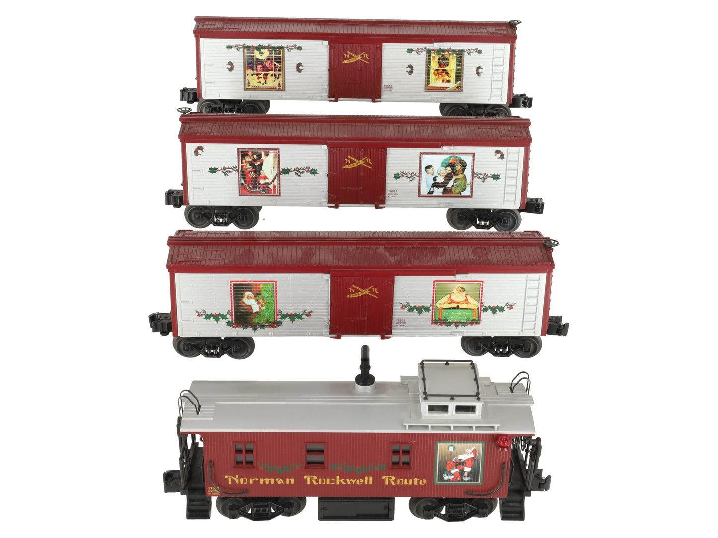 Lionel 6-31730 O Scale Norman Rockwell 4-Car Freight Set LN/Box