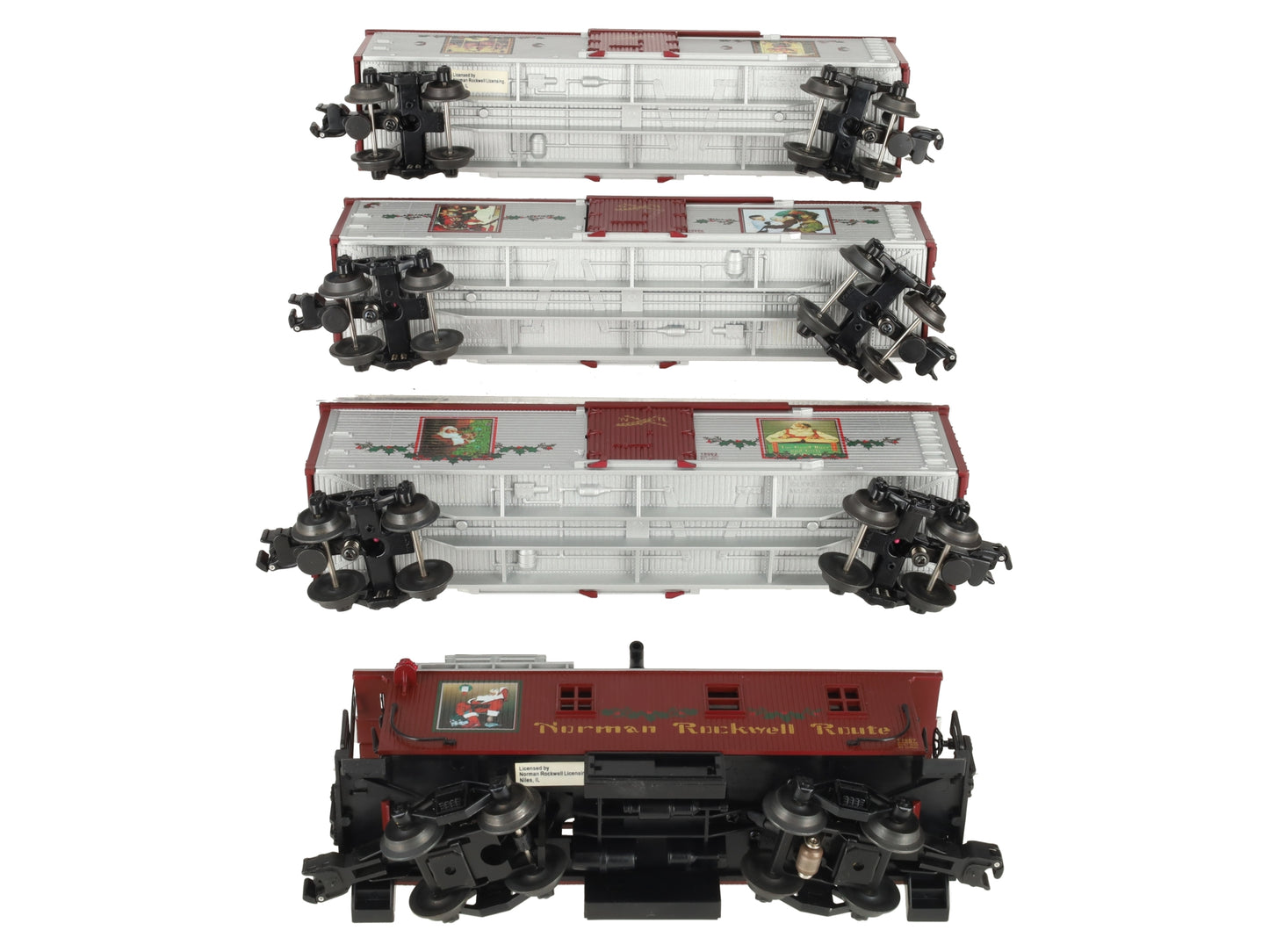 Lionel 6-31730 O Scale Norman Rockwell 4-Car Freight Set LN/Box